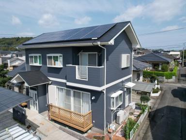 宮崎市S様邸　屋根・外壁塗装工事